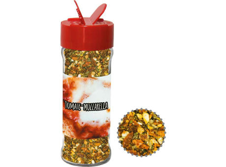Product image Gewürzmischung Tomate-Mozzarella, ca. 35g, Glas mit Streuaufsatz Werbeartikel