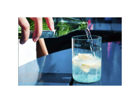 Rebottled® Tumbler 400 ml Trinkglas Werbeartikel