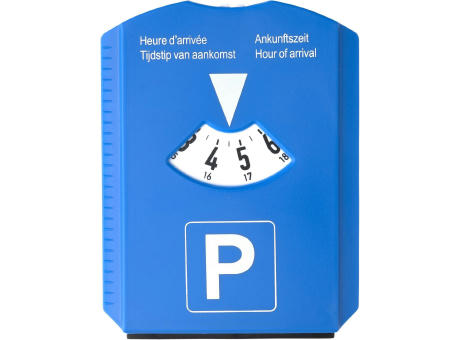 Parkscheibe aus Kunststoff Teddie Werbeartikel