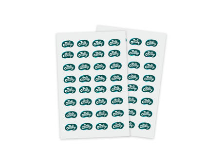 Vinyl Stickers on A4 sheet bedrucken