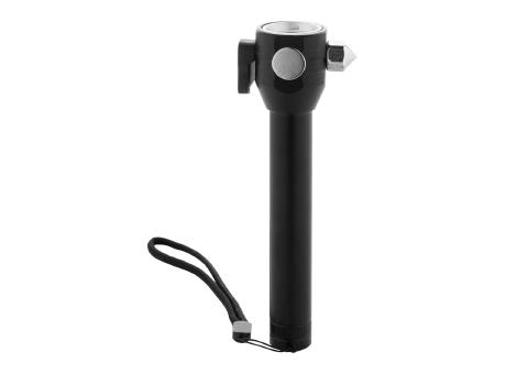 Taschenlampe mit Notfallhammer Hemmerg Werbeartikel