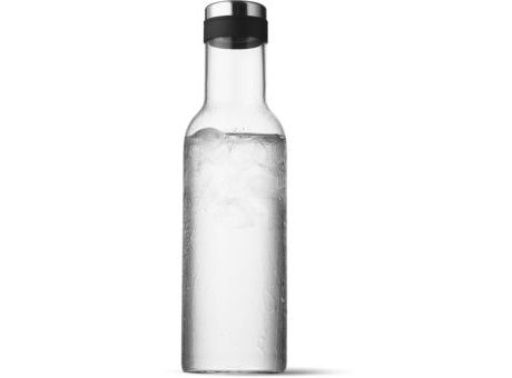 Menu BOTTLE CARAFE w. stainless steel lid 1L Wasserkaraffe bedrucken