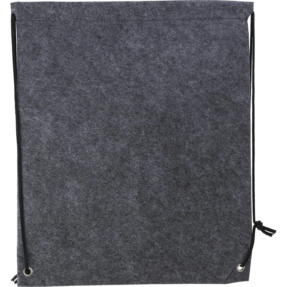 Product image rPET-Filz-Rucksack mit Kordelzug Maya Werbeartikel