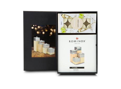 Geschenkset / Präsenteset: Kerzen-Quartett Werbeartikel