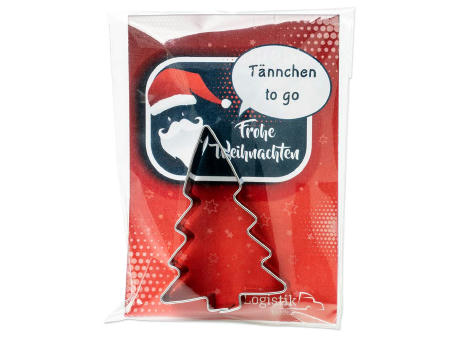 Backförmchen in der Werbetüte - Winter - Stern Werbeartikel