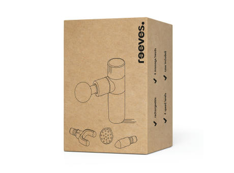 Massage Pistole REEVES-ACUREL Werbeartikel