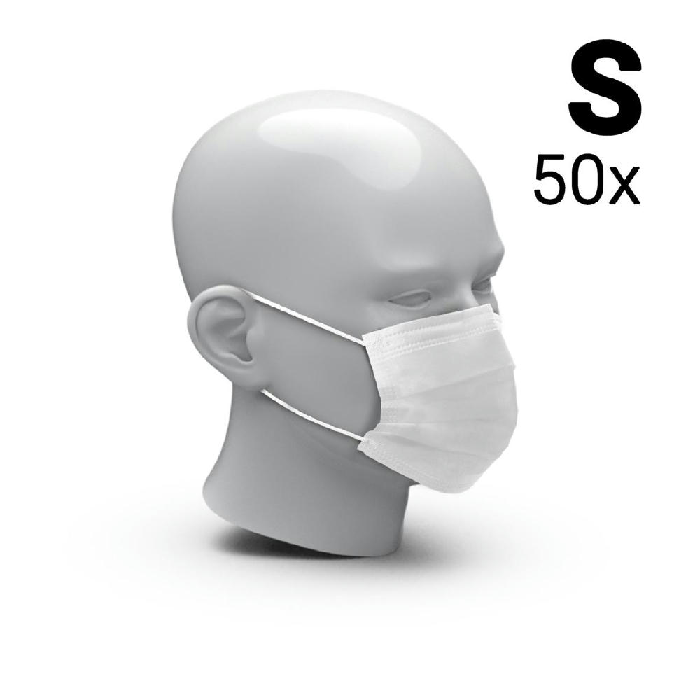Product image Mund-Nasen-Schutz "3-Ply" 50er Set, Größe S Werbeartikel