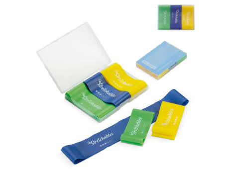 Product image Widerstandsbänder, Fitnessset bedrucken