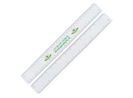 Product image Mailinglineal 4 Skalen 300 mm Werbeartikel