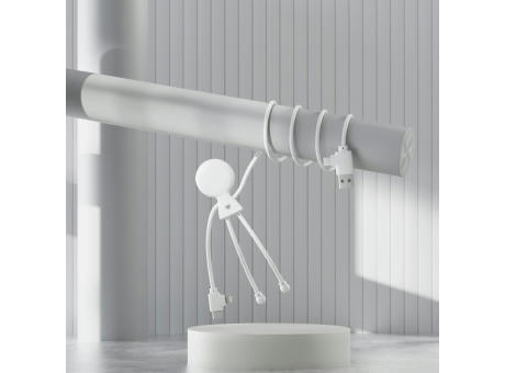 2089 | Xoopar Mr. Bio Long Power Delivery Cable with data transfer bedrucken