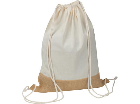 Product image Oeko-Tex® STANDARD 100 zertifizierte Gymbag mit Juteboden bedrucken