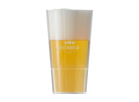 HappyGlass Mister Vincent Bierglas Tritan 330 ml Werbeartikel