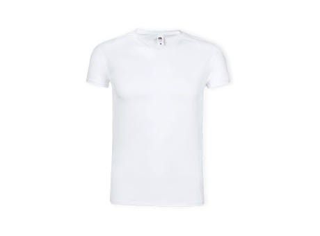 Erwachsene Weiß T-Shirt Iconic V-Neck bedrucken