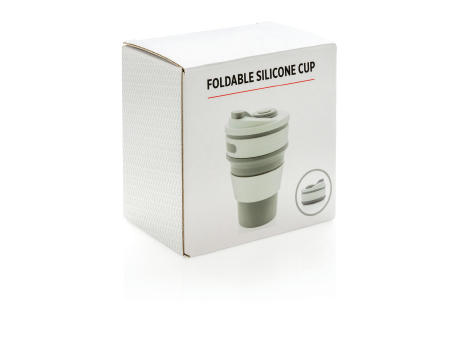 Product image faltbarer Silikon-Becher bedrucken