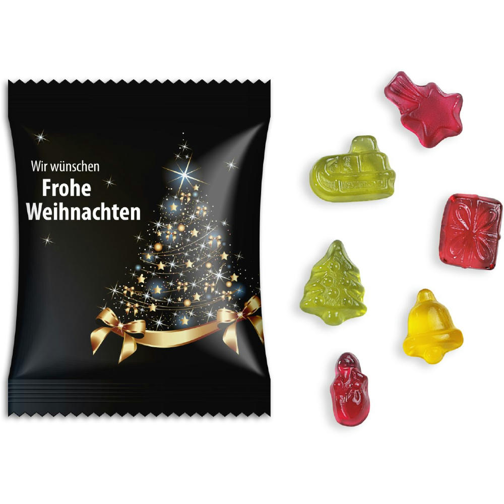Fruchtgummi Weihnachtsedition Werbeartikel