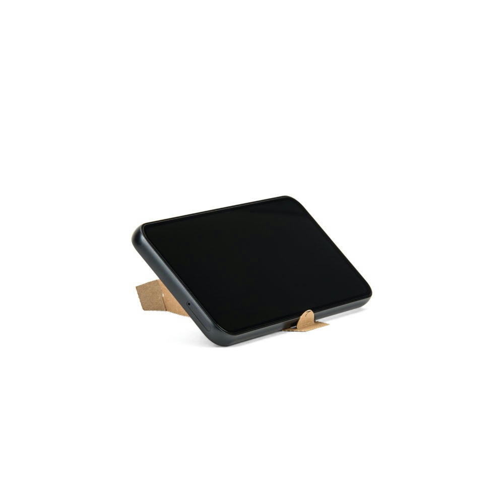 BROGLIE. Superschnelles 15W 3-in-1 magnetisches kabelloses Ladegerät aus Recyceltes ABS (100% rABS) Werbeartikel