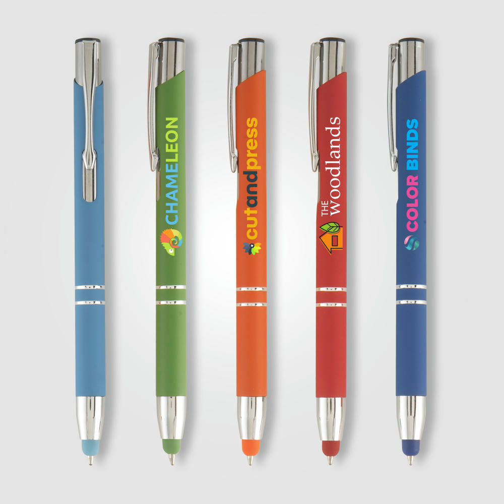 Crosby Softy Kugelschreiber - m/ Stylus unten Werbeartikel