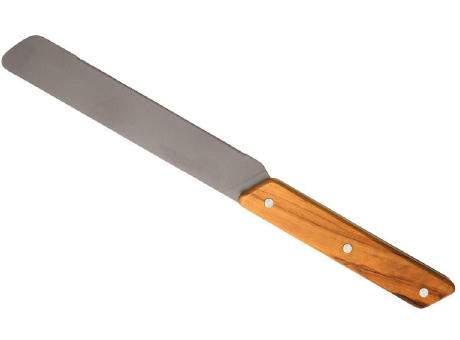 Buttermesser 'Stavanger', Olivenholz Werbeartikel