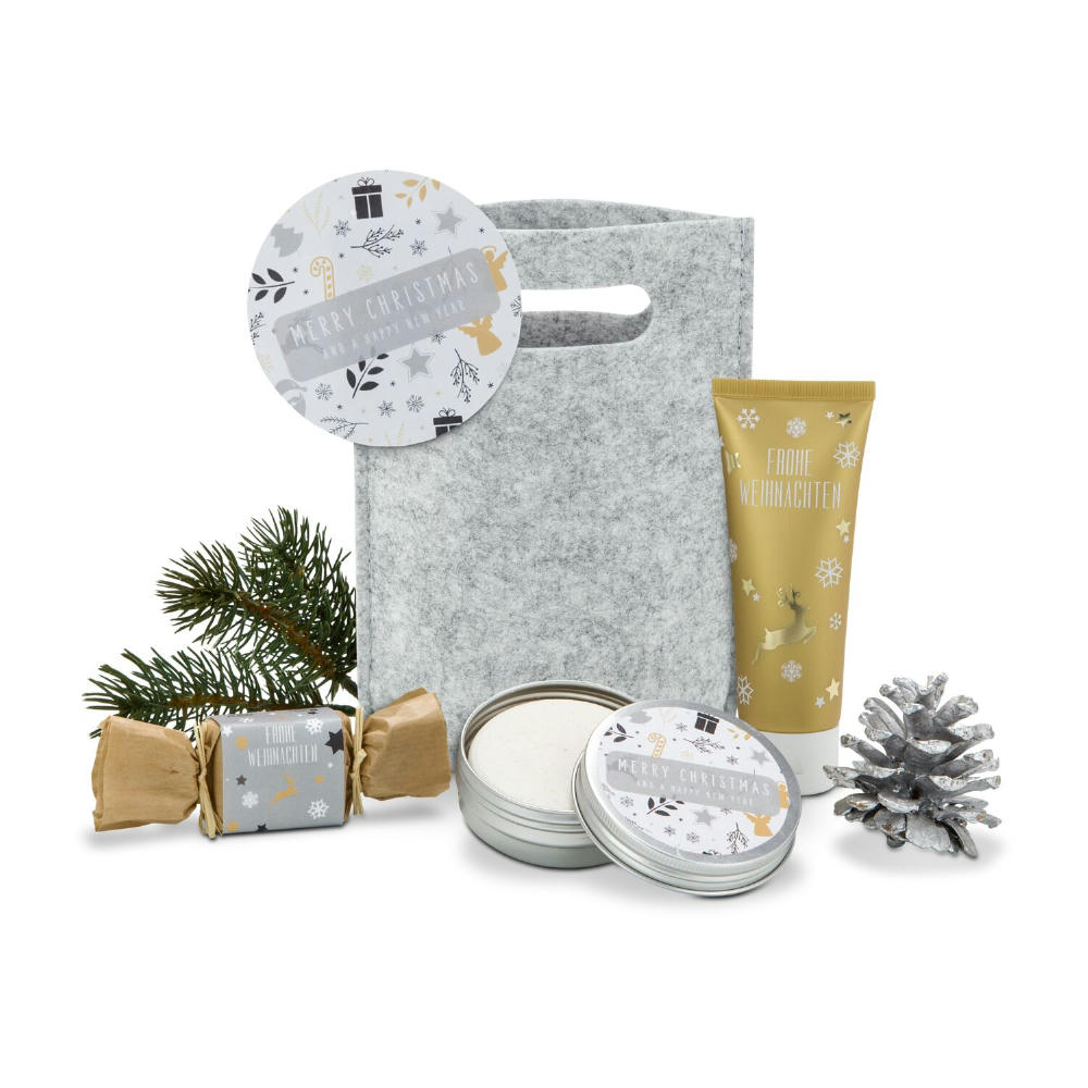 Product image Geschenkset / Präsenteset: Weihnachts-Wellness Werbeartikel