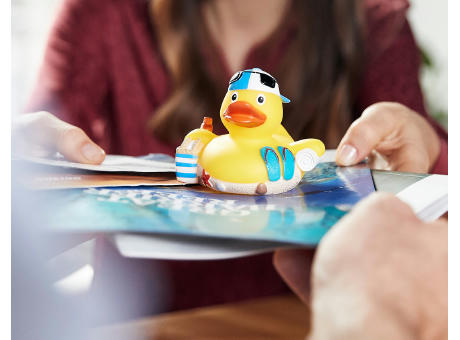 Quietsche-Ente Strand Werbeartikel