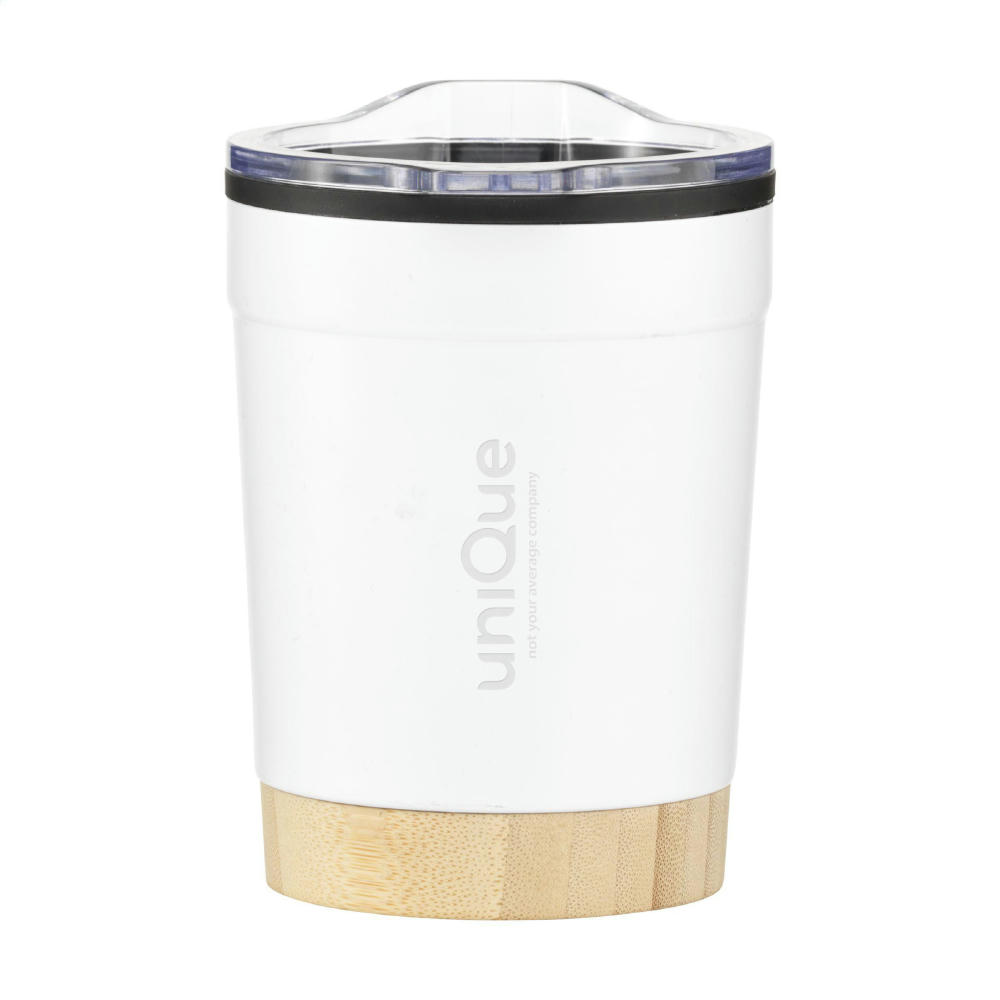 Product image Kobe Bamboo RCS Recycled Steel 350 ml Kaffeebecher Werbeartikel