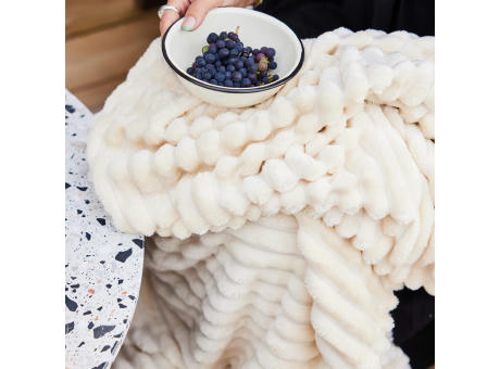 Sagaform Esther Fleece Plaid 130x170 cm Werbeartikel