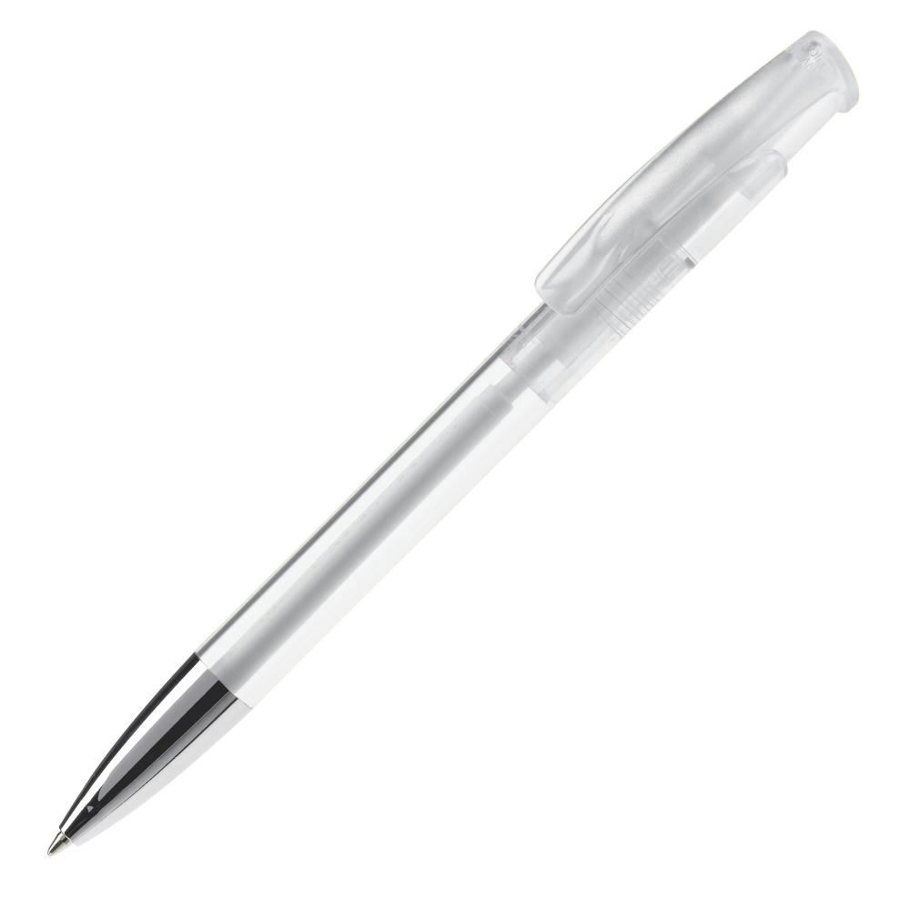 Kugelschreiber Avalon Transparent mit Metallspitze Werbeartikel