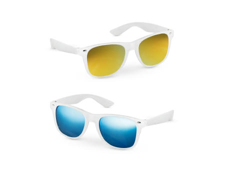 MEKONG. Sonnenbrille aus Polycarbonat mit verspiegelten Brillengläsern bedrucken