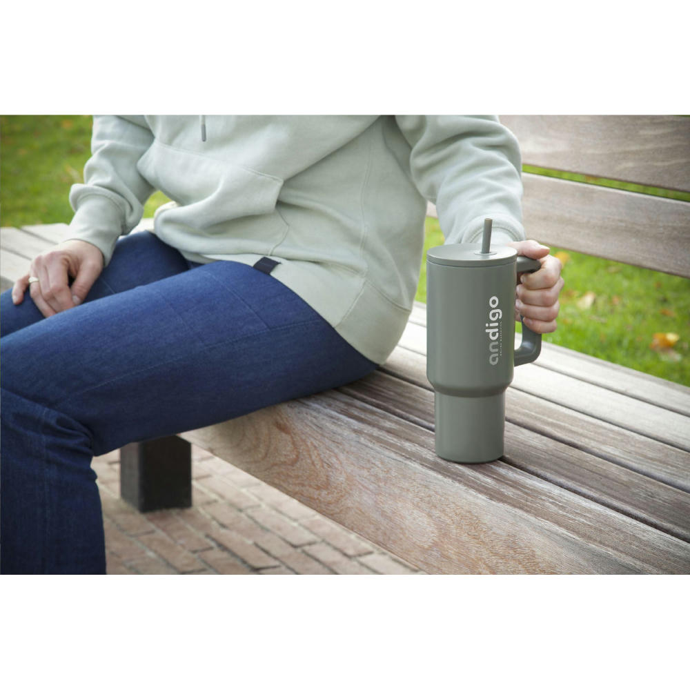 Rhino RCS Recycled Steel Cup 900 ml Werbeartikel
