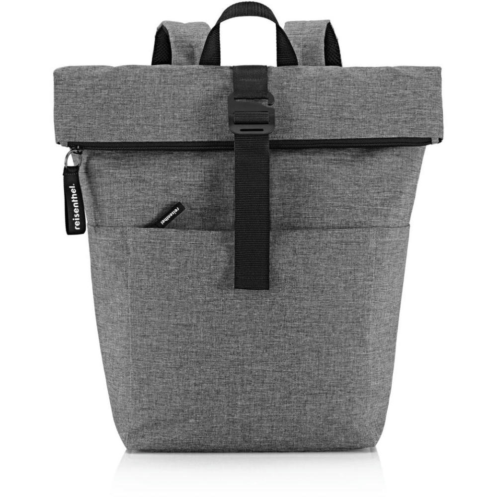 Product image rolltop backpack twist silver Werbeartikel