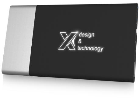 Product image SCX.design P20 5000 mAh Powerbank mit Leuchtlogo bedrucken