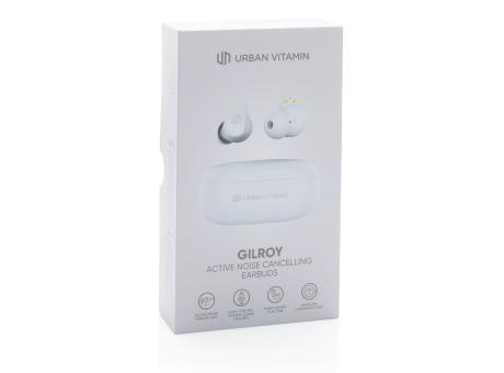 Urban Vitamin Gilroy Hybrid ANC und ENC Ohrhörer Werbeartikel