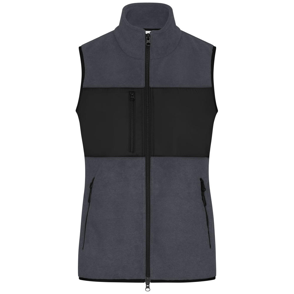 Product image Ladies' Fleece Vest - Fleeceweste im Materialmix Werbeartikel