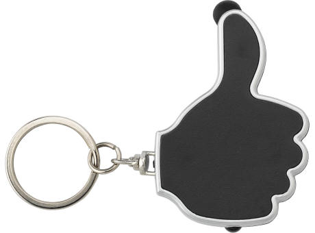 Product image Schlüsselanhänger aus ABS-Kunststoff Melvin bedrucken