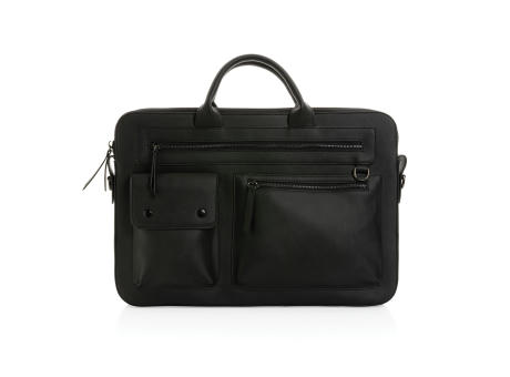 Swiss Peak 14" Laptoptasche aus GRS recyceltem PU bedrucken