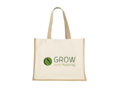 Jute Canvas Shopper (320 g/m²) Tasche bedrucken