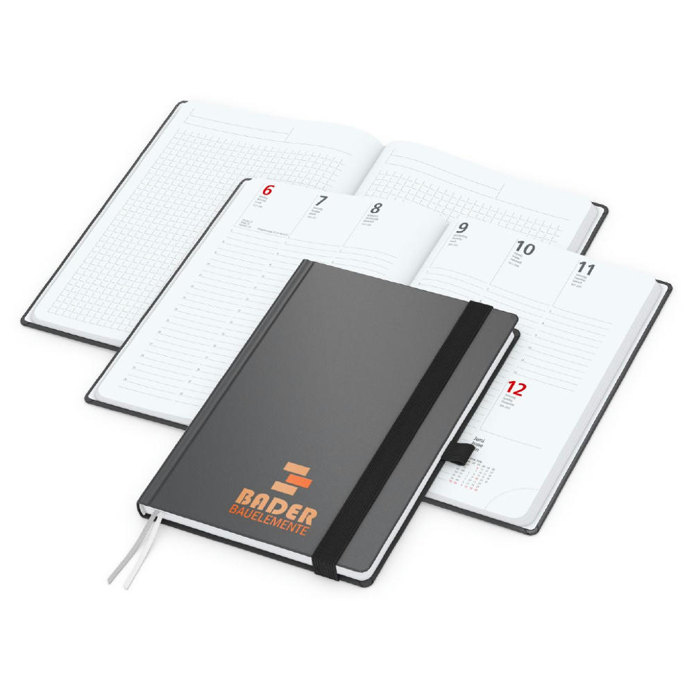 Product image Wochenplaner Vision-Hybrid White Bestseller inkl. Siebdruck-Digital Werbeartikel