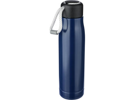 Doppelwandige Trinkflasche aus recyceltem Edelstahl (500 ml) Solene Werbeartikel