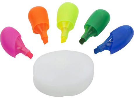 Textmarker aus Kunststoff Sierra bedrucken