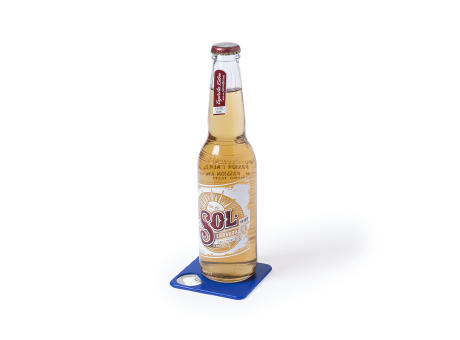 Flaschenöffner Untersetzer Olmux bedrucken