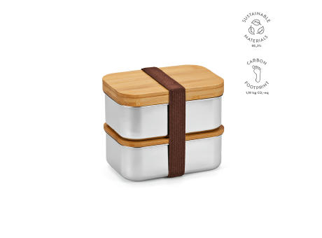 Vermeer Lunchbox Bambus 1480 ml  Werbeartikel