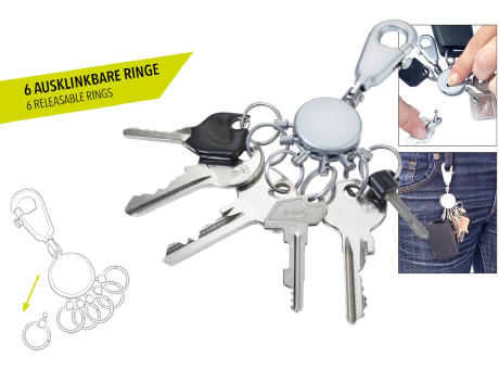 TROIKA Schlüsselanhänger PATENT Werbeartikel