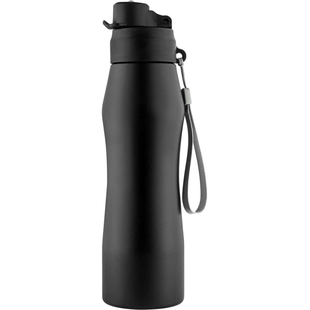 Metmaxx® Wasserflasche "GenerationRefill" schwarz Werbeartikel