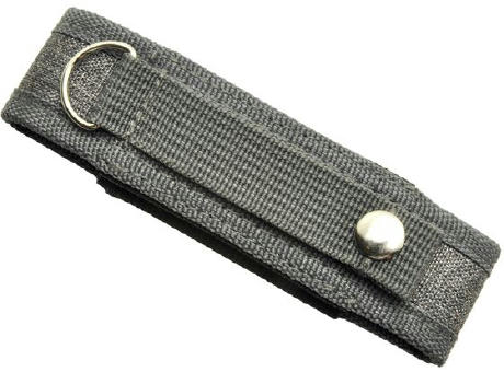 Gürteletui aus Nylon für Messer 'Slim', grau meliert Werbeartikel