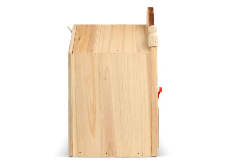 Vogelhaus aus Holz  Werbeartikel