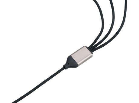 TROIKA Schnellladekabel TROIKA DREIZACK PRO Werbeartikel