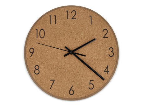 Product image Wanduhr aus Kork Werbeartikel