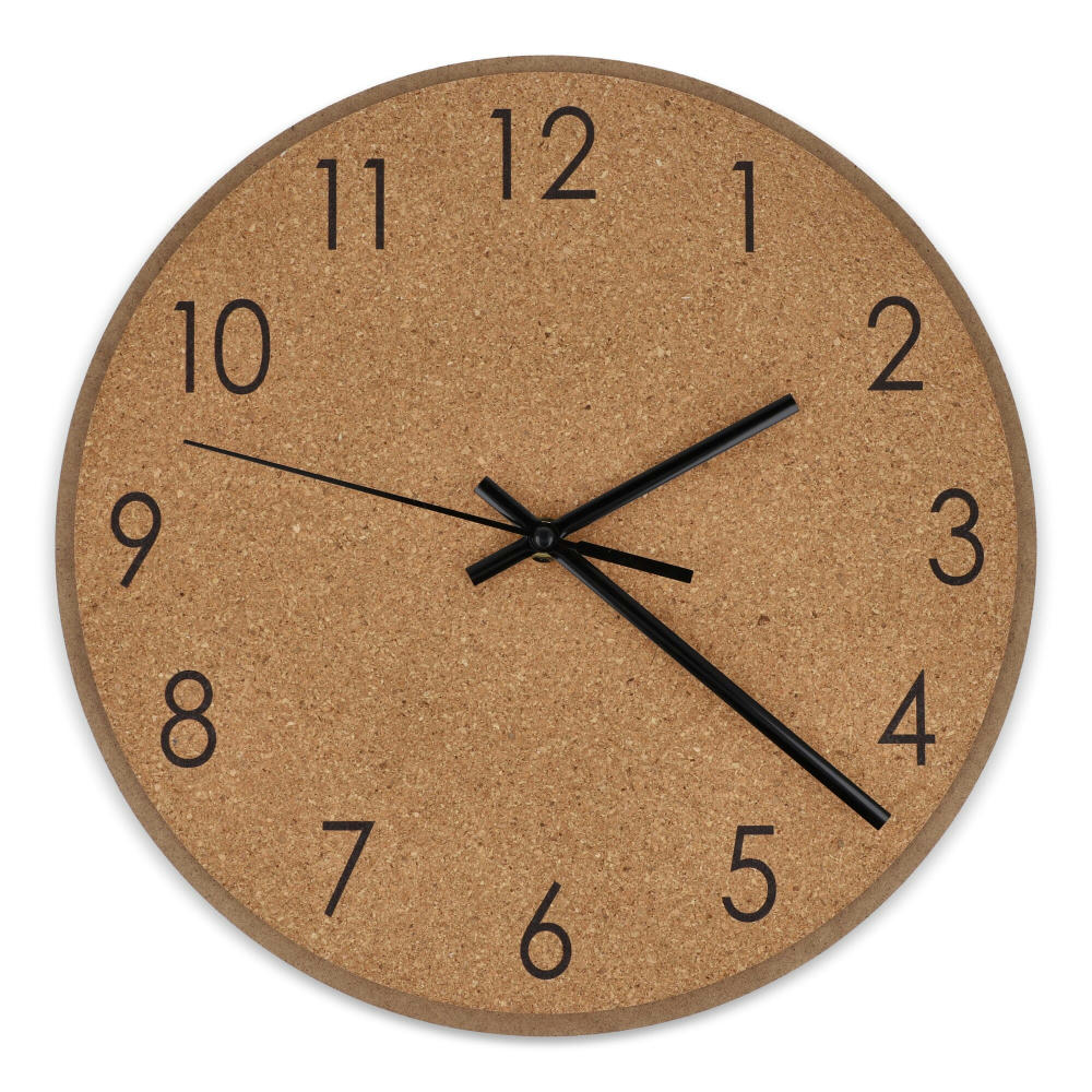 Product image Wanduhr aus Kork Werbeartikel