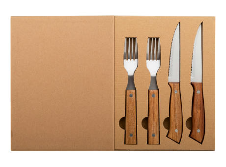 Steak-Besteckset Tomahawk Werbeartikel
