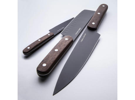 Orrefors Jernverk Messerset holz 3er-Set Werbeartikel